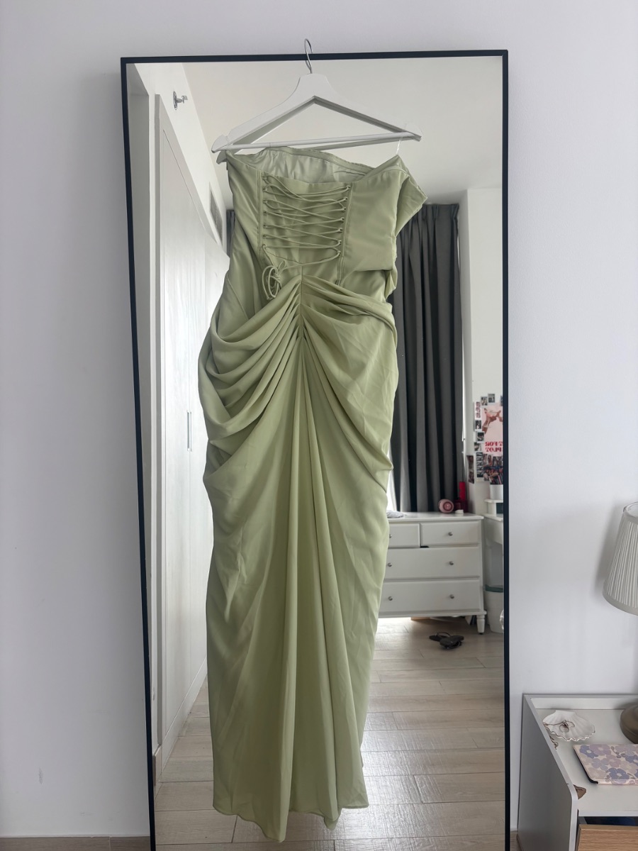 Miss Rosier Green Dress XXL photo 2