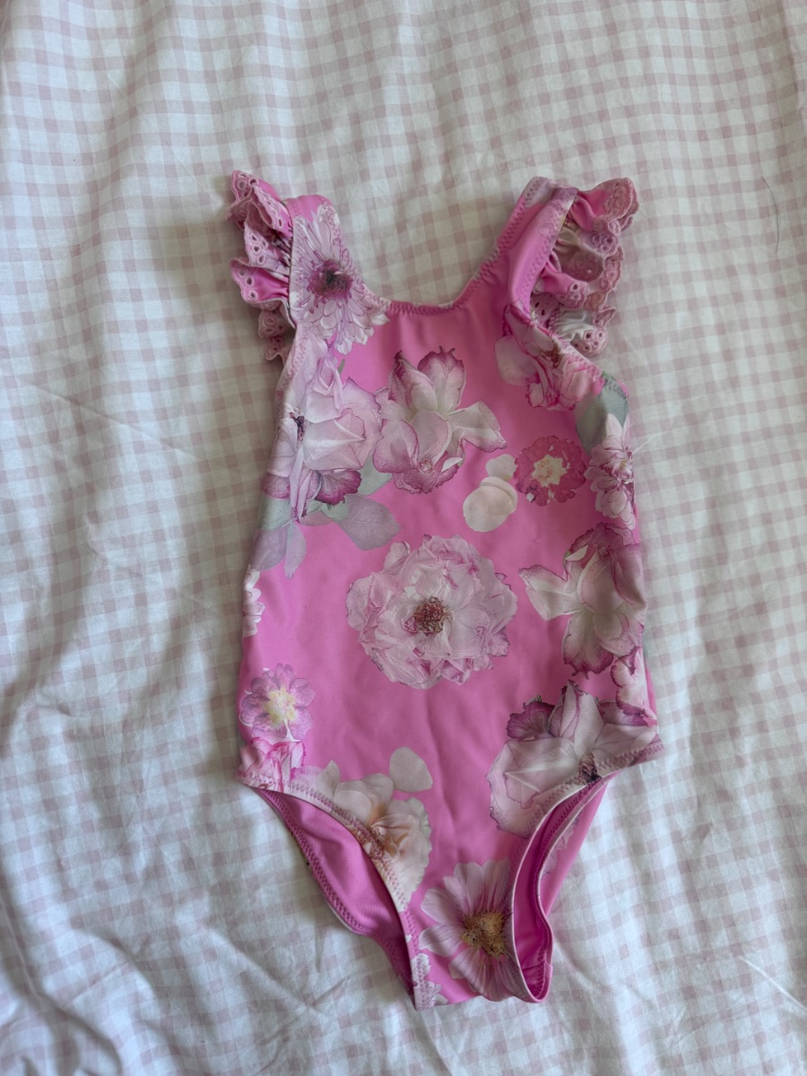 Next Floral frill swimsuit