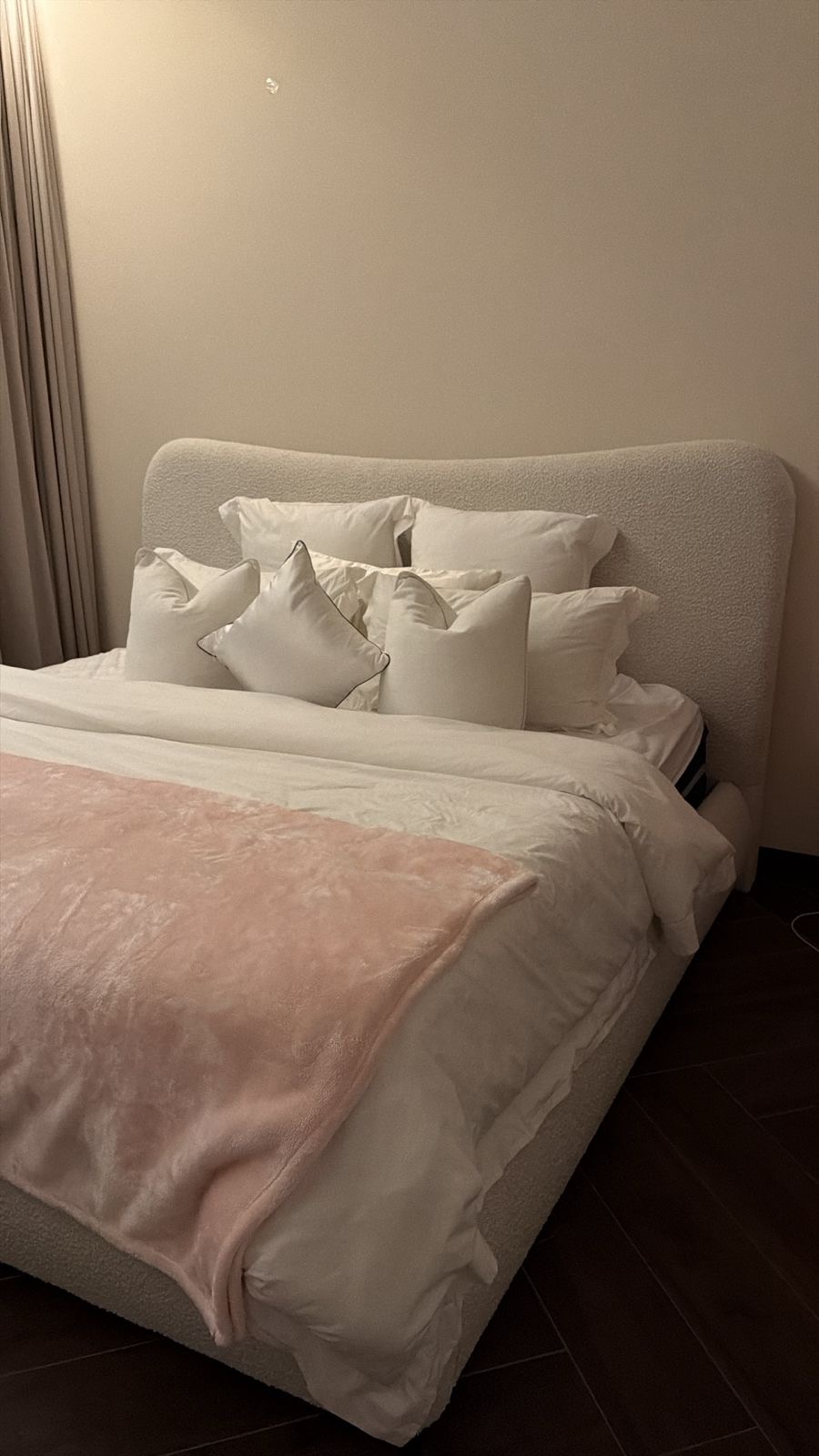 Custom Made 200 x 200 Bed With Mattress