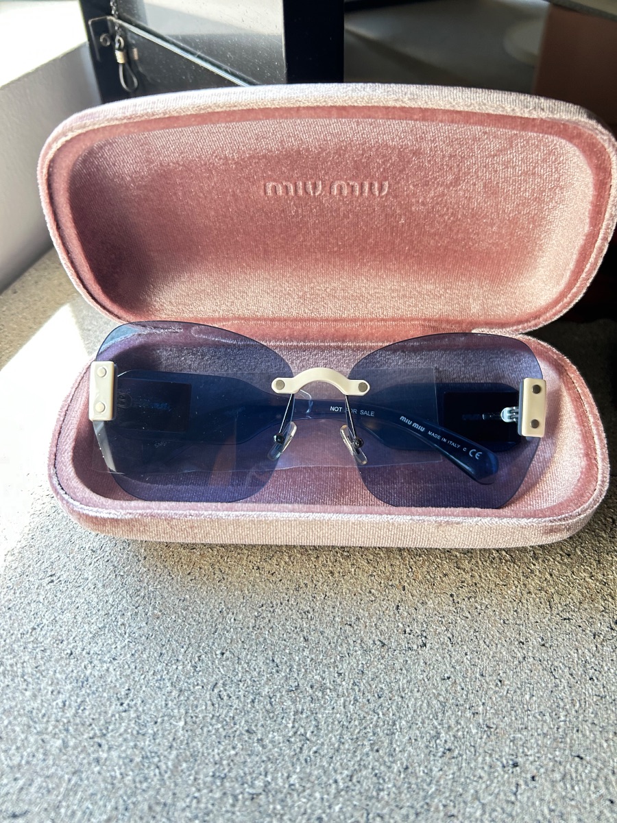 Miu Miu blue sunglasses Model: crystal rock