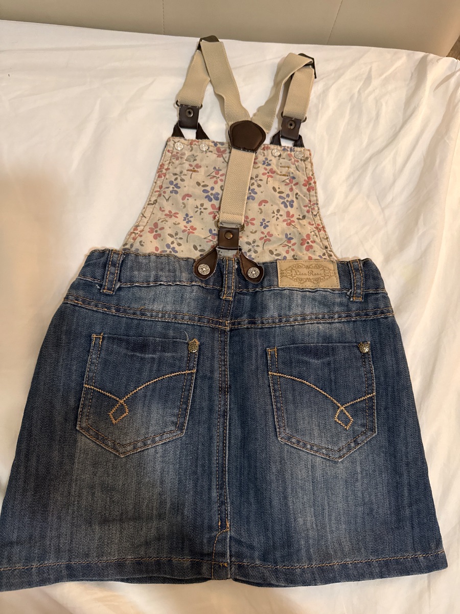 Skirt jumpsuit in denim photo 2