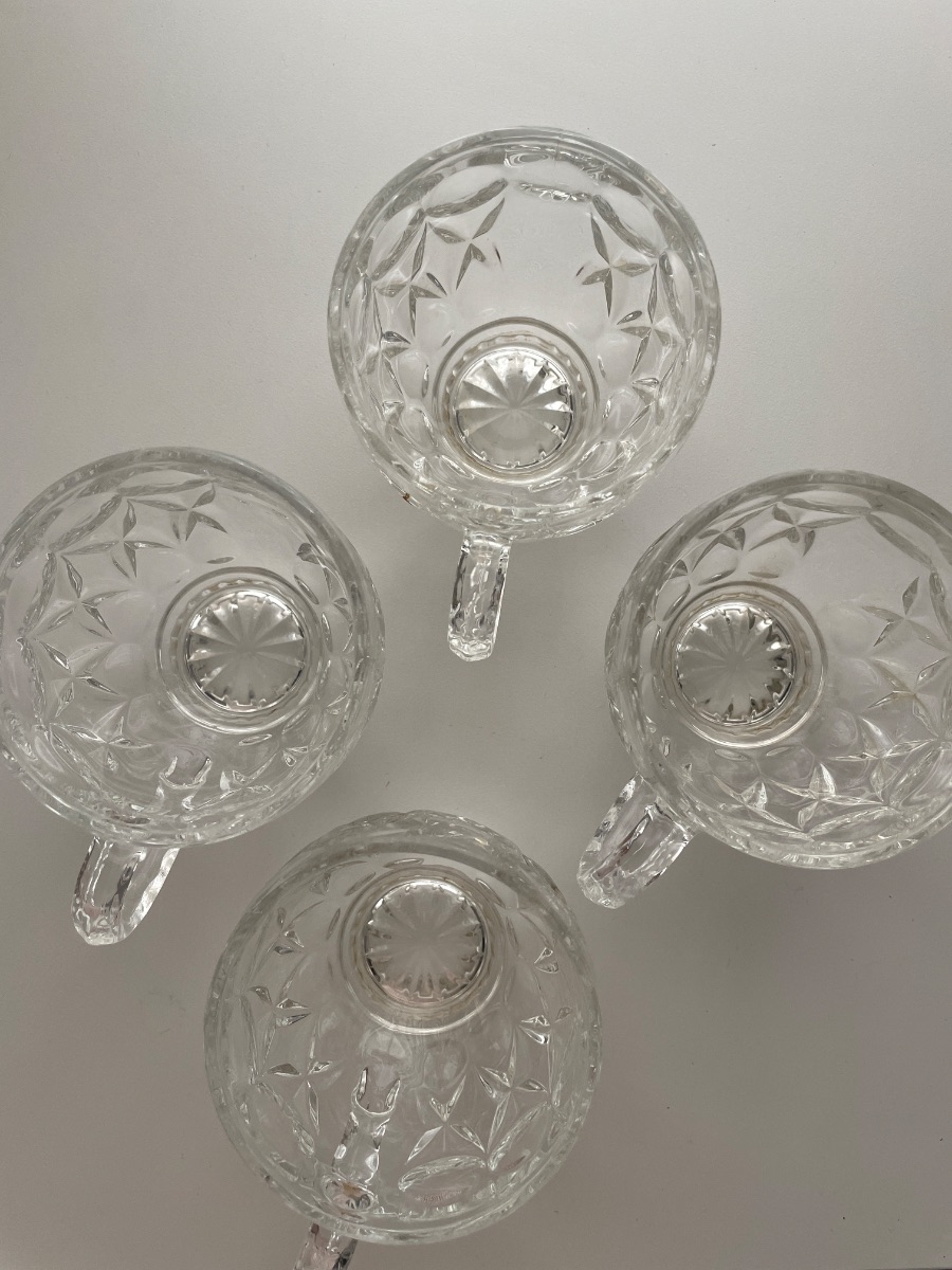Crystal looking teacups photo 2