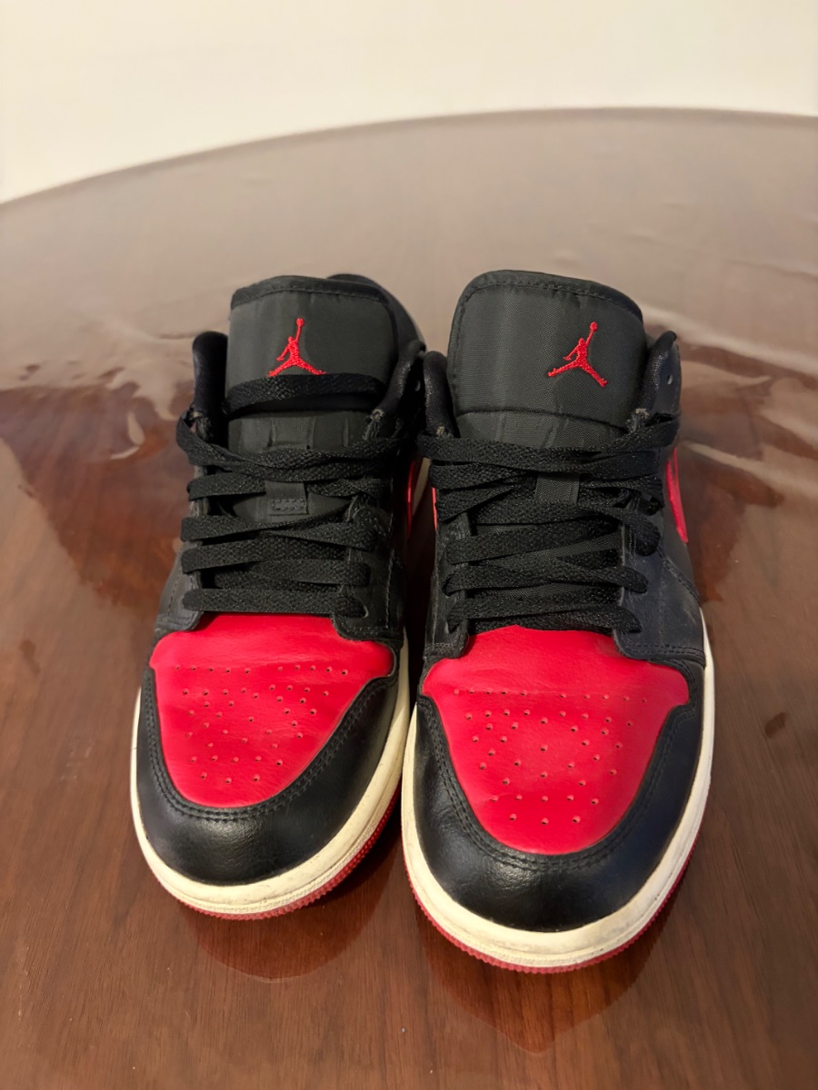 Nike Air Jordan Air Jordan 1 Low “Bred Toe” black/ref