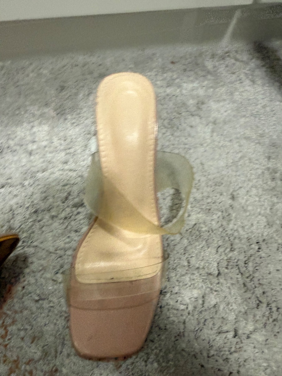 Shein Clear heels 38/ uk5 photo 3