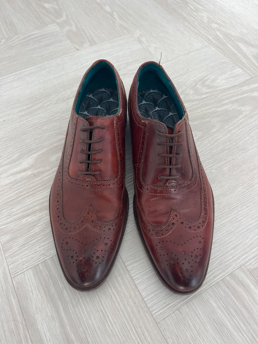 Men’s Ted Baker tan brogues