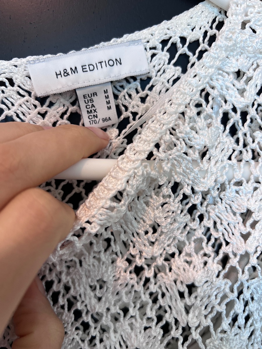 Netter white dress H&M photo 2