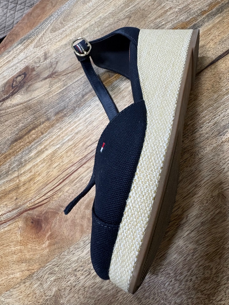 Tommy Hilfiger Tommy H Canva wedge photo 3