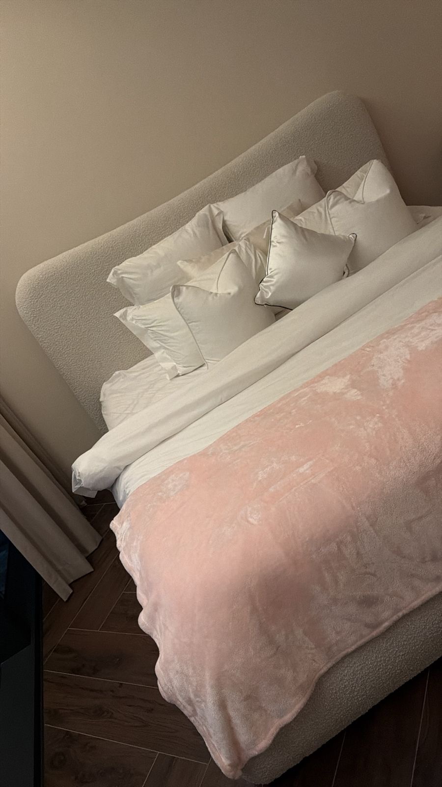 Custom Made 200 x 200 Bed With Mattress photo 2