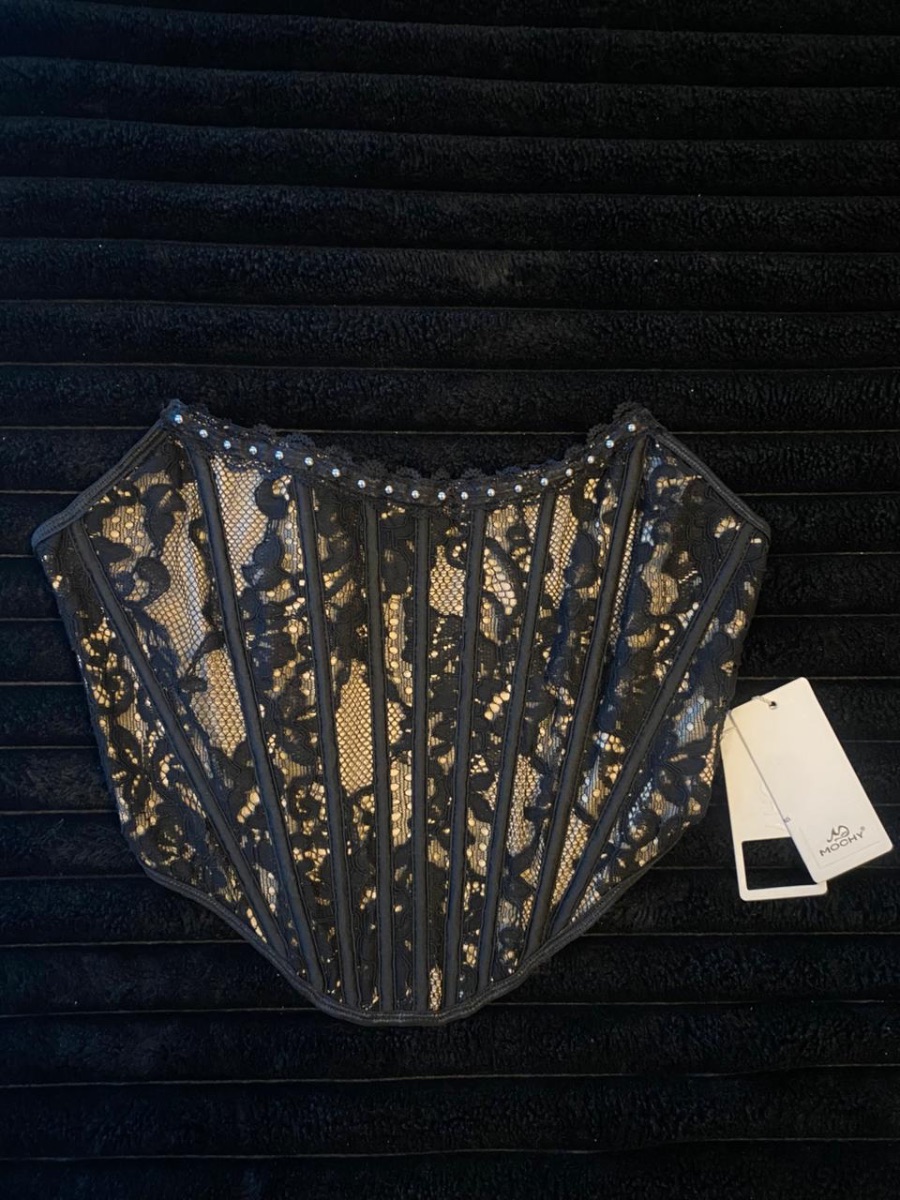 Mochy Black Lace Corset photo 2