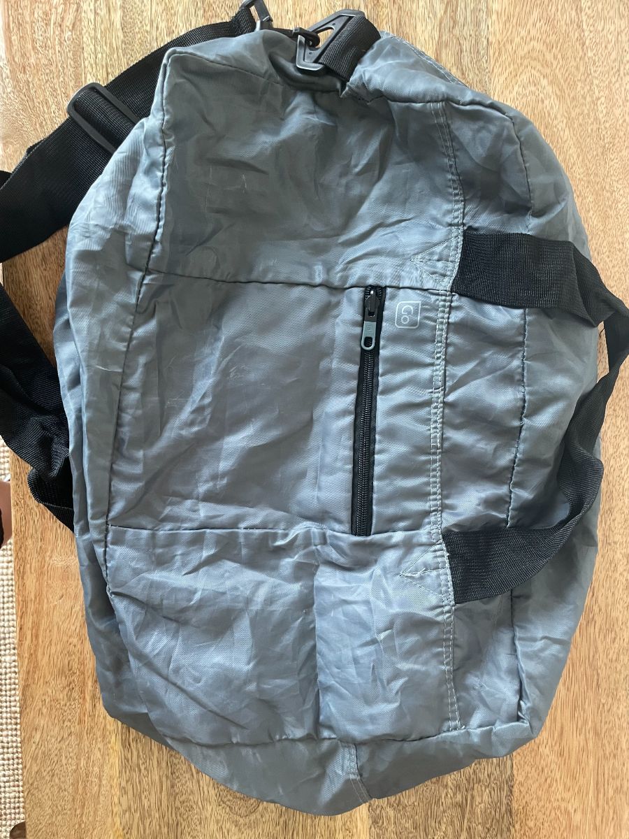 Go Grey Foldable Soft Bag