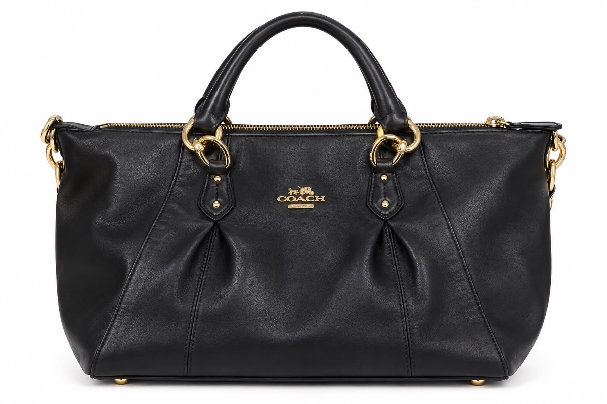 Dark blue Coach bag