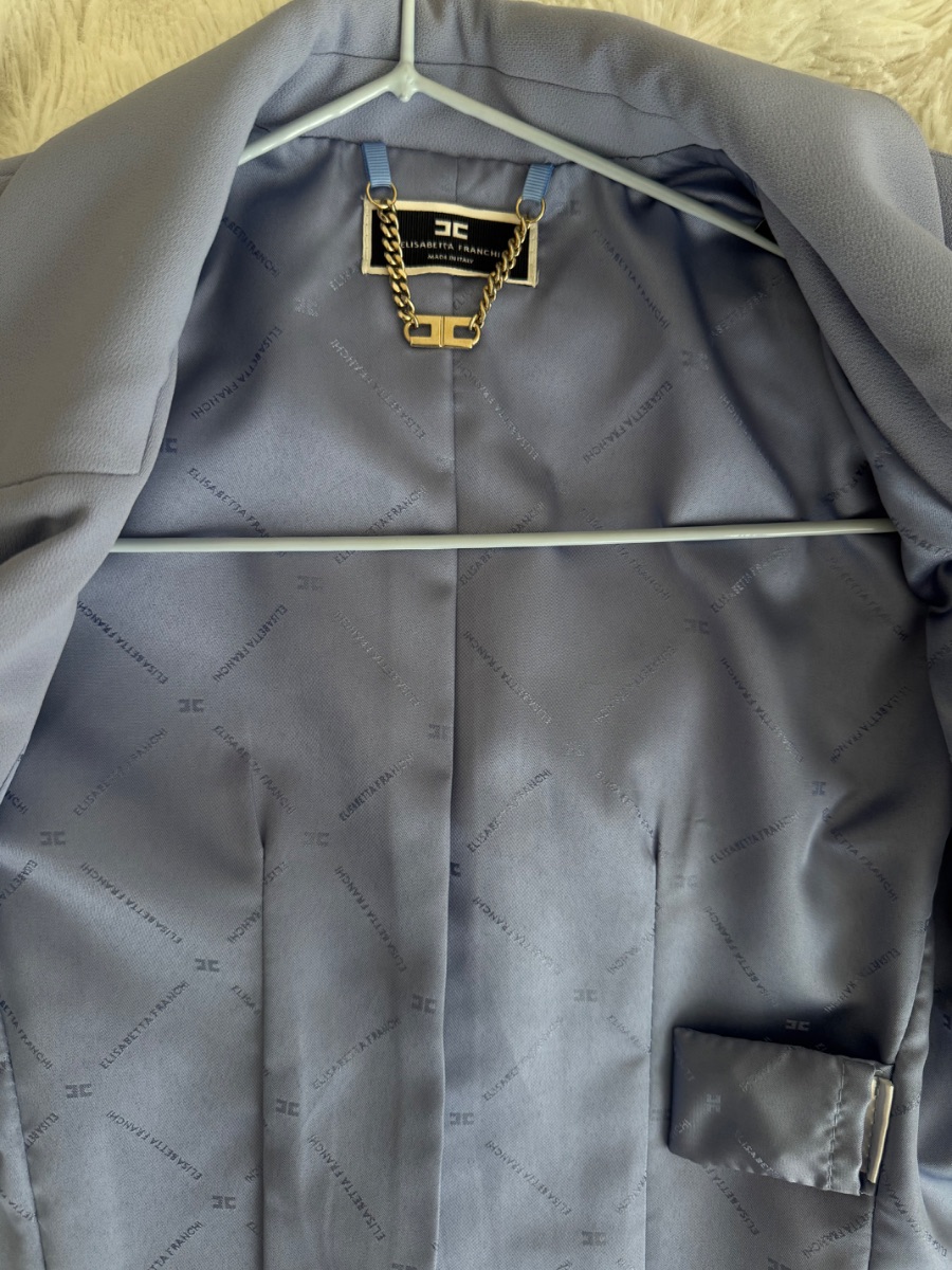 Elizabeth Franchi Blazer + skirt set photo 3