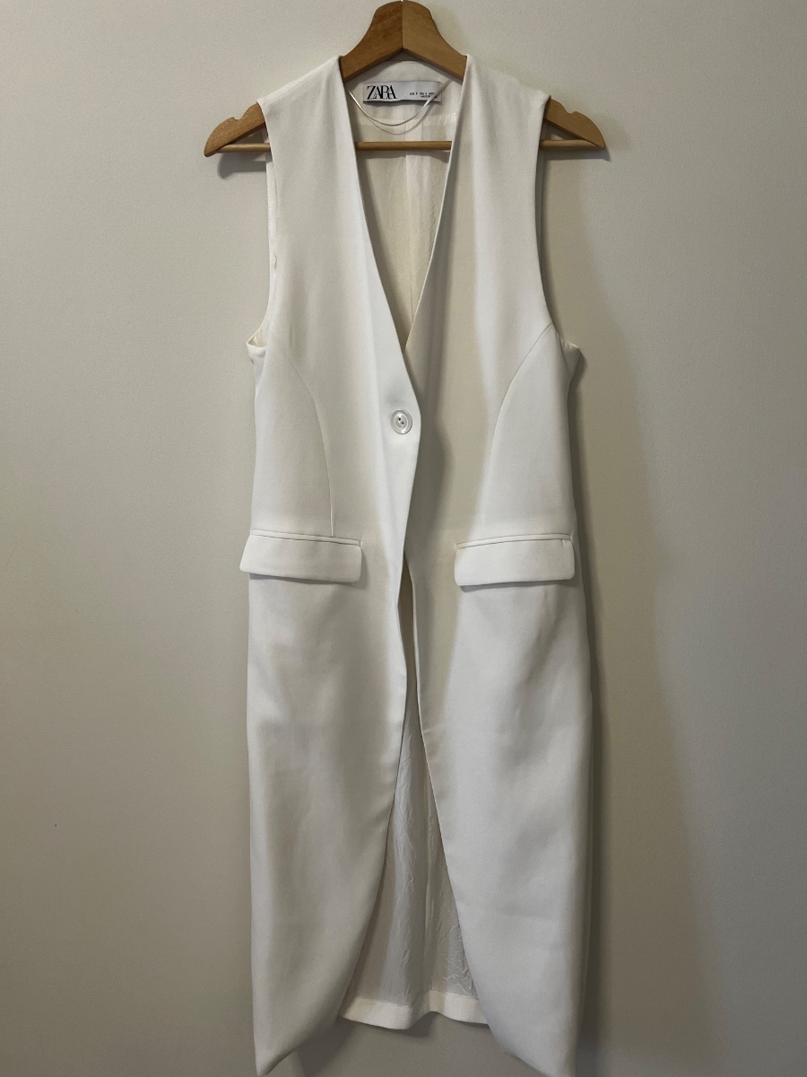 Zara Long open vest-coat