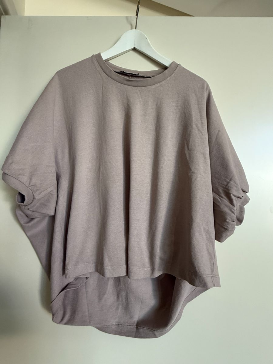 Zara pink oversized Loose Tshirt Small
