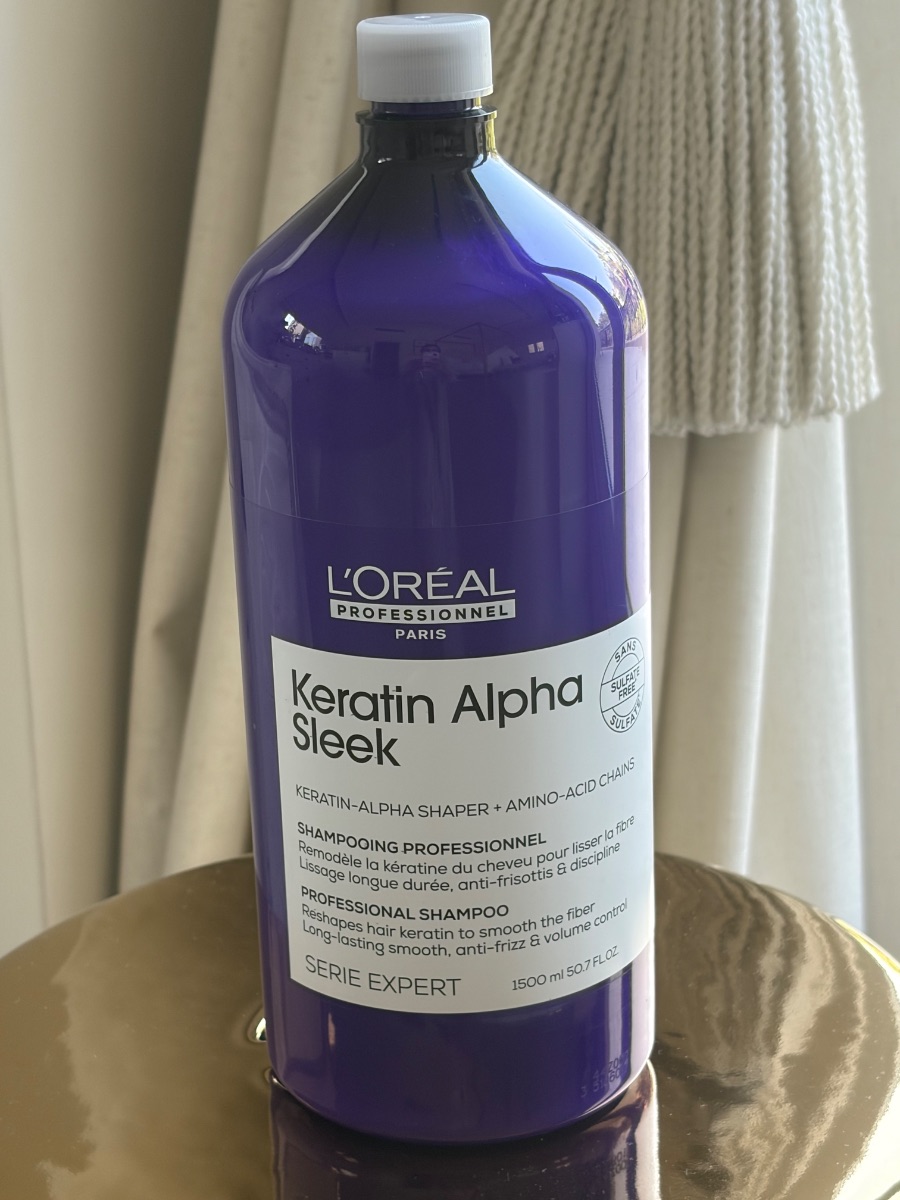 Loreal L’Oreal Keratin Sleek Shampoo - 1.5 litre - New photo 2