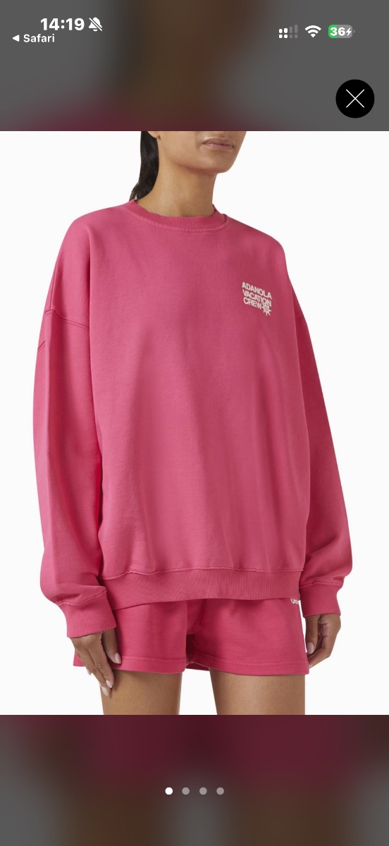 Adanola Sweatshirt & Jogger shorts