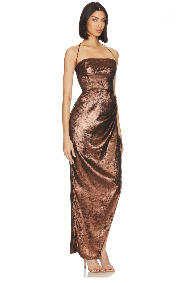 Rumer phoenix metallic maxi