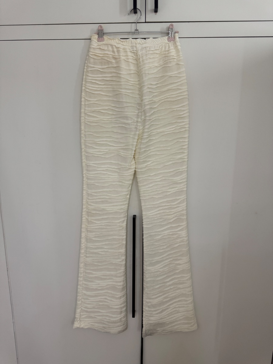 PLT pretty little thing, cream / white, matching set: top and bottoms. (Bridal / Bride / Hen Party) photo 3