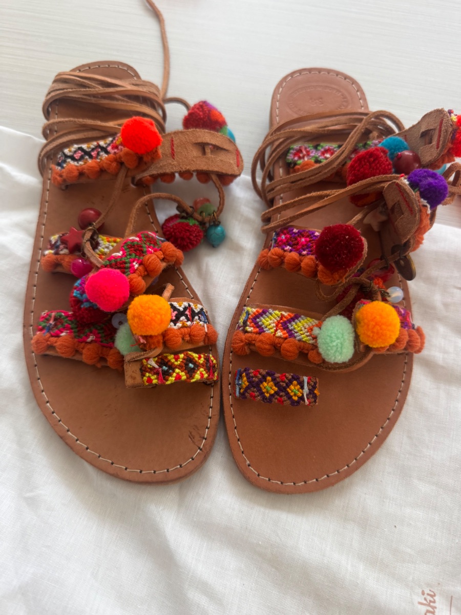 Elina Linardaki sandals size 38