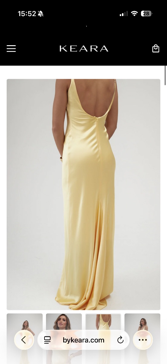 By Keara Lemon Dress photo 2