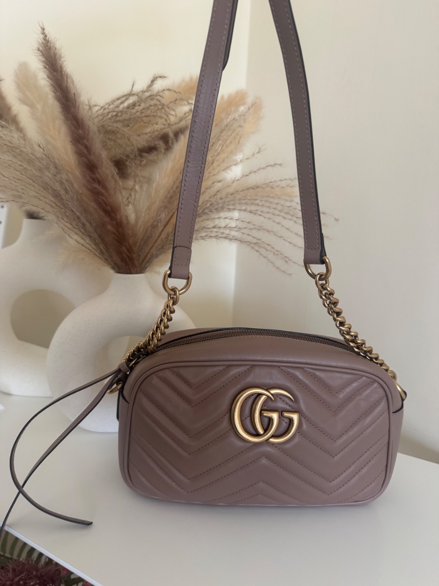 Gucci Marmont camera bag porcelain pink photo 2