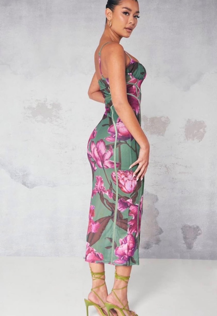 Pretty Little Thing Floral Print Dress photo 2
