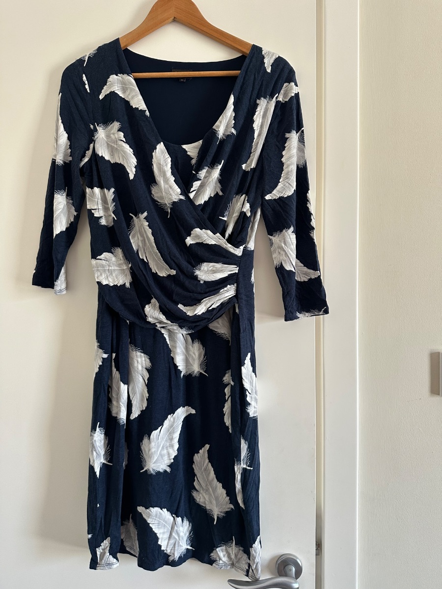 Phase Eight Feather Print Dress
