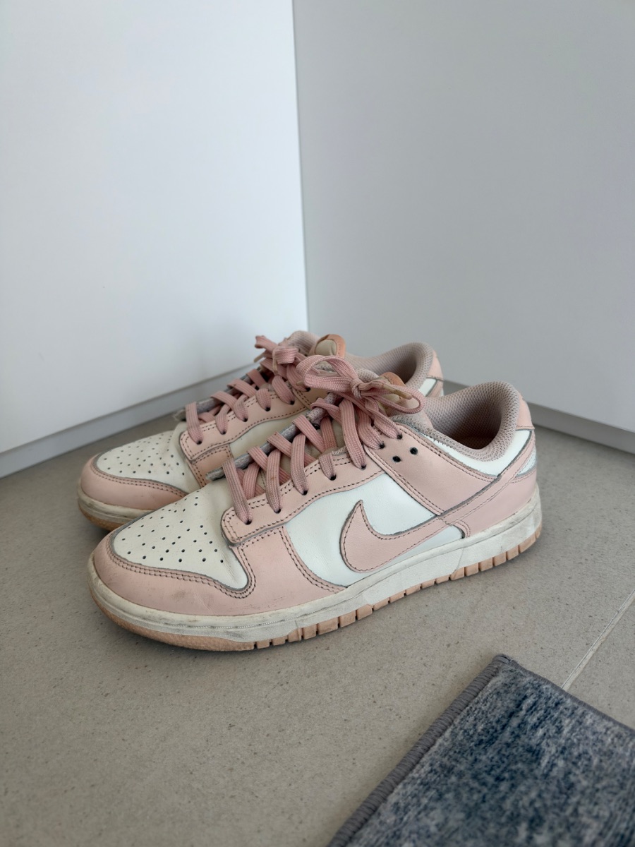 Nike Dunk Low Pearl Pastel Pink White - Size UK4.5