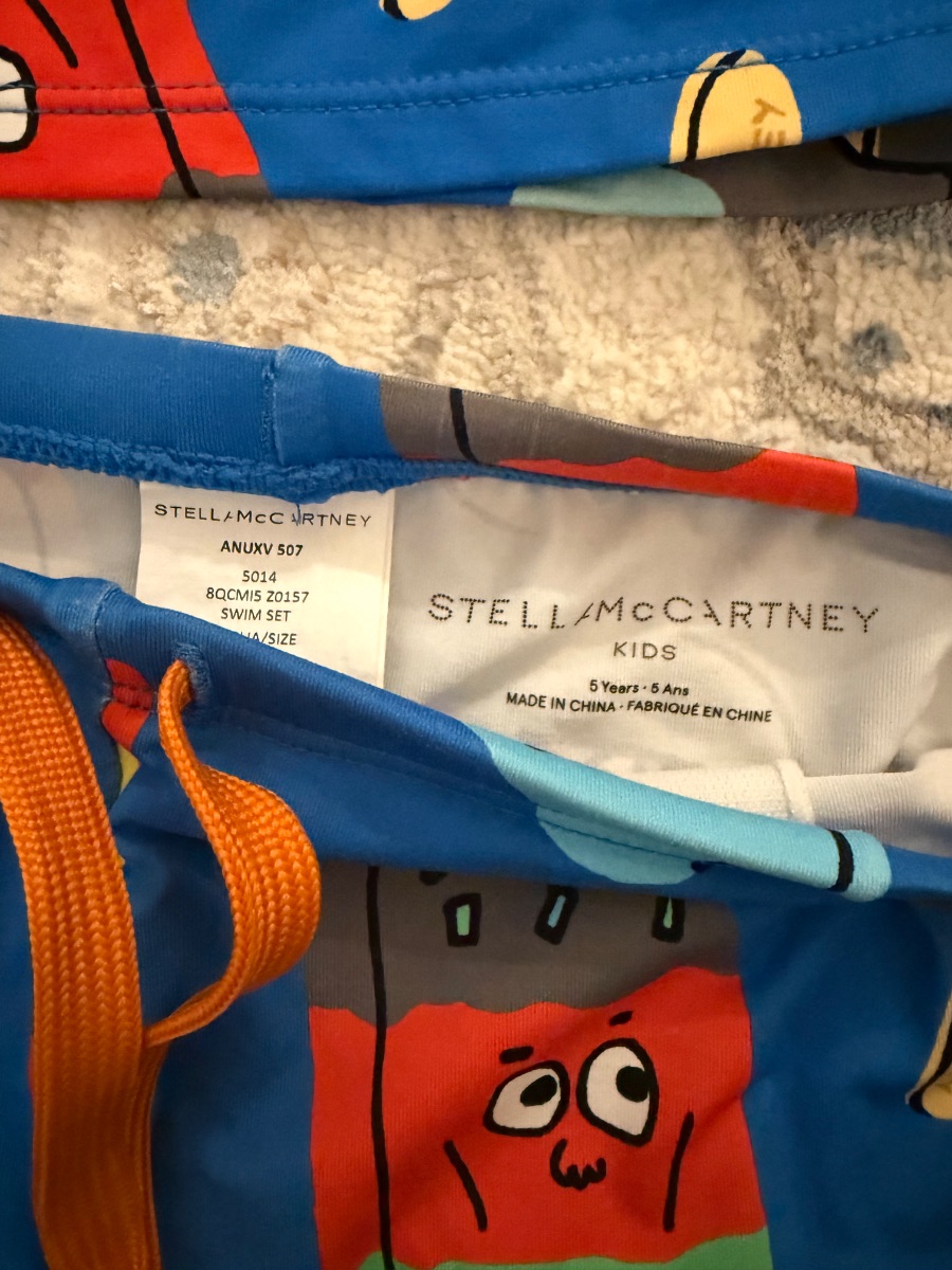 Stella McCartney rash guard and swimming shorts photo 2