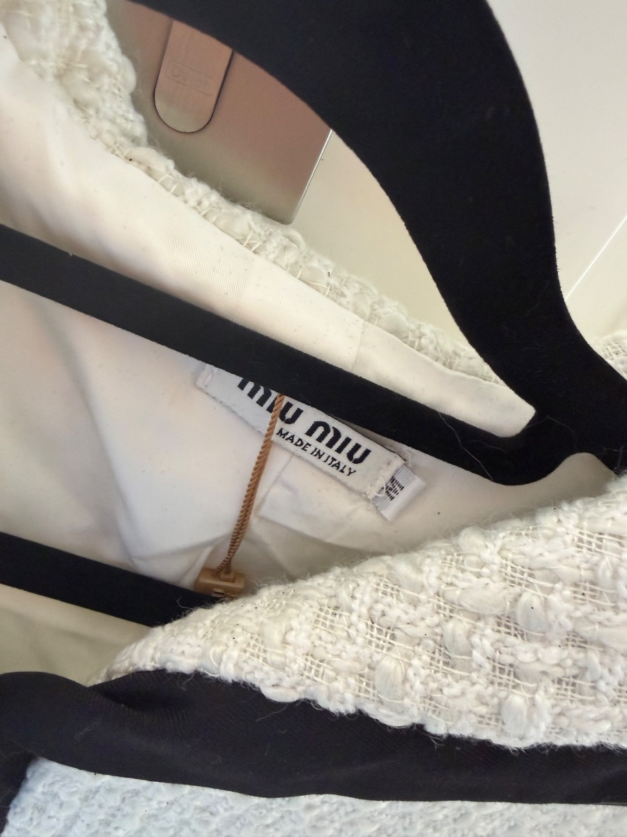 Cream & Black Tweed Jacket photo 2
