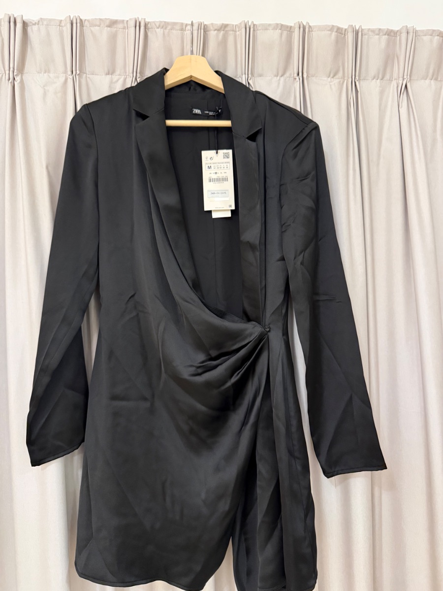 Zara black dress