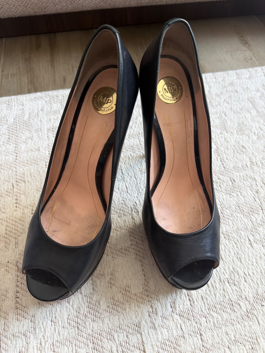 Marina Piano Leather high heels