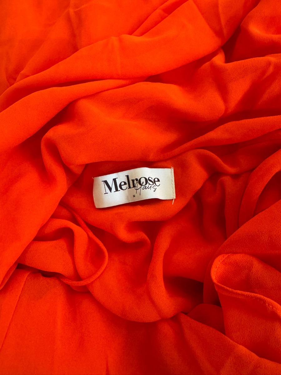 Melrose Haus maxi coral dress photo 2