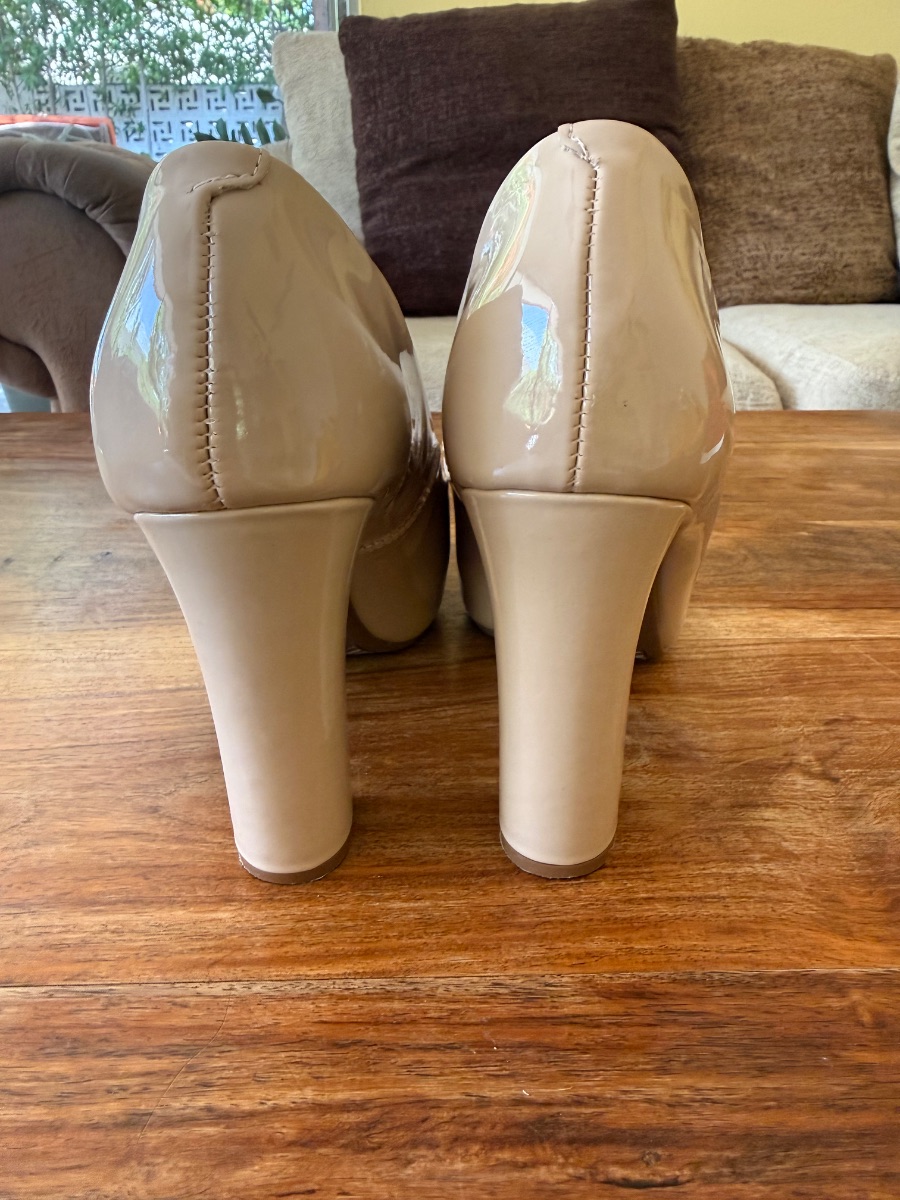 Rio platform Nude beige shoe photo 3