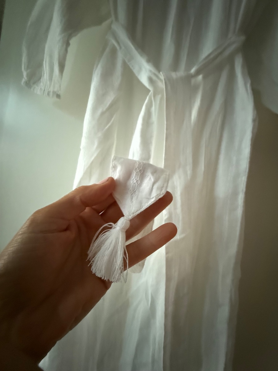Melissa Odabash White Button-down midi dress photo 3