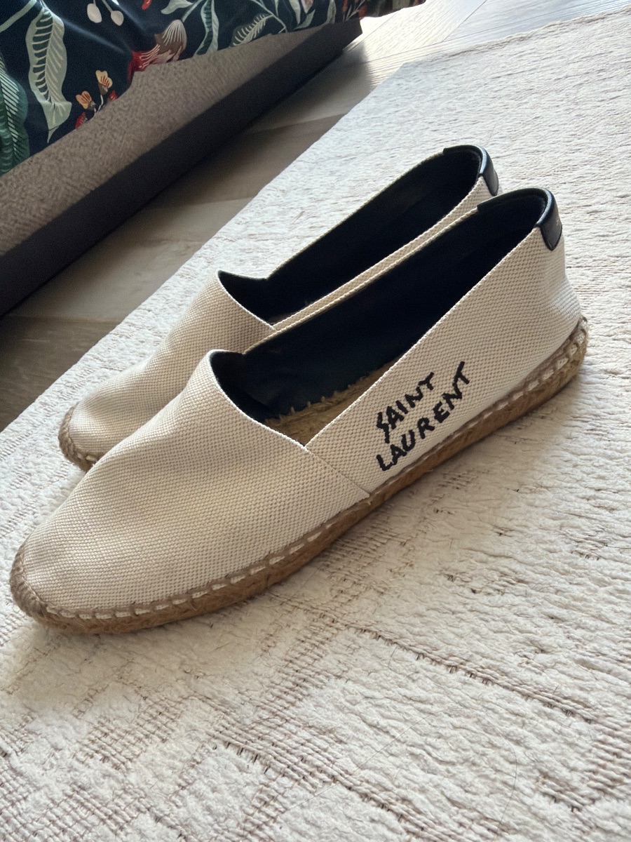 Saint Laurent I’m very comfortable summer sneakers