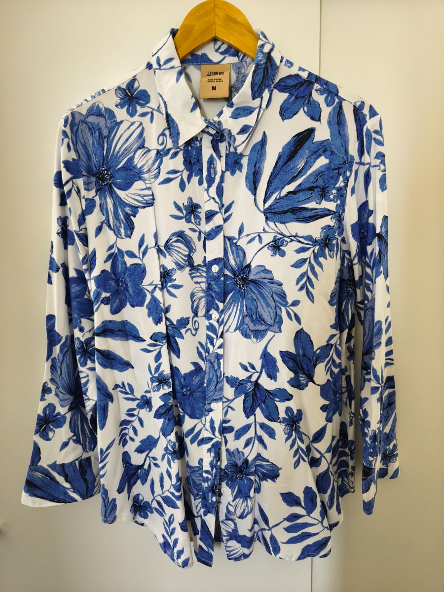 Jason Wu Women's Spread Collar shirt