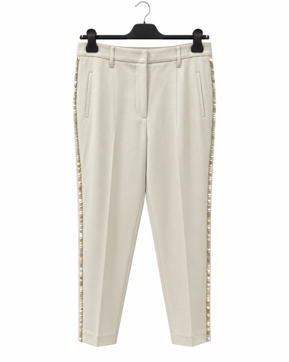 Brunello Cuccinelli Brunello Cucinelli Embellished Trousers