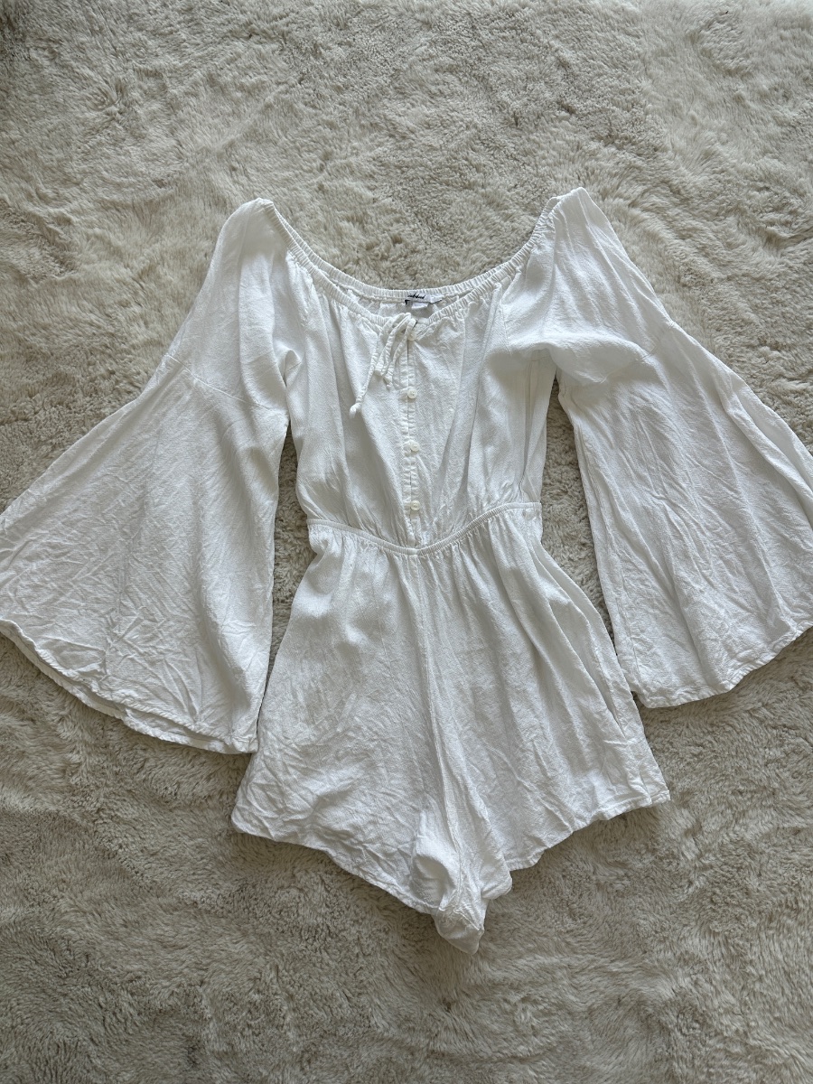 Subdued White romper