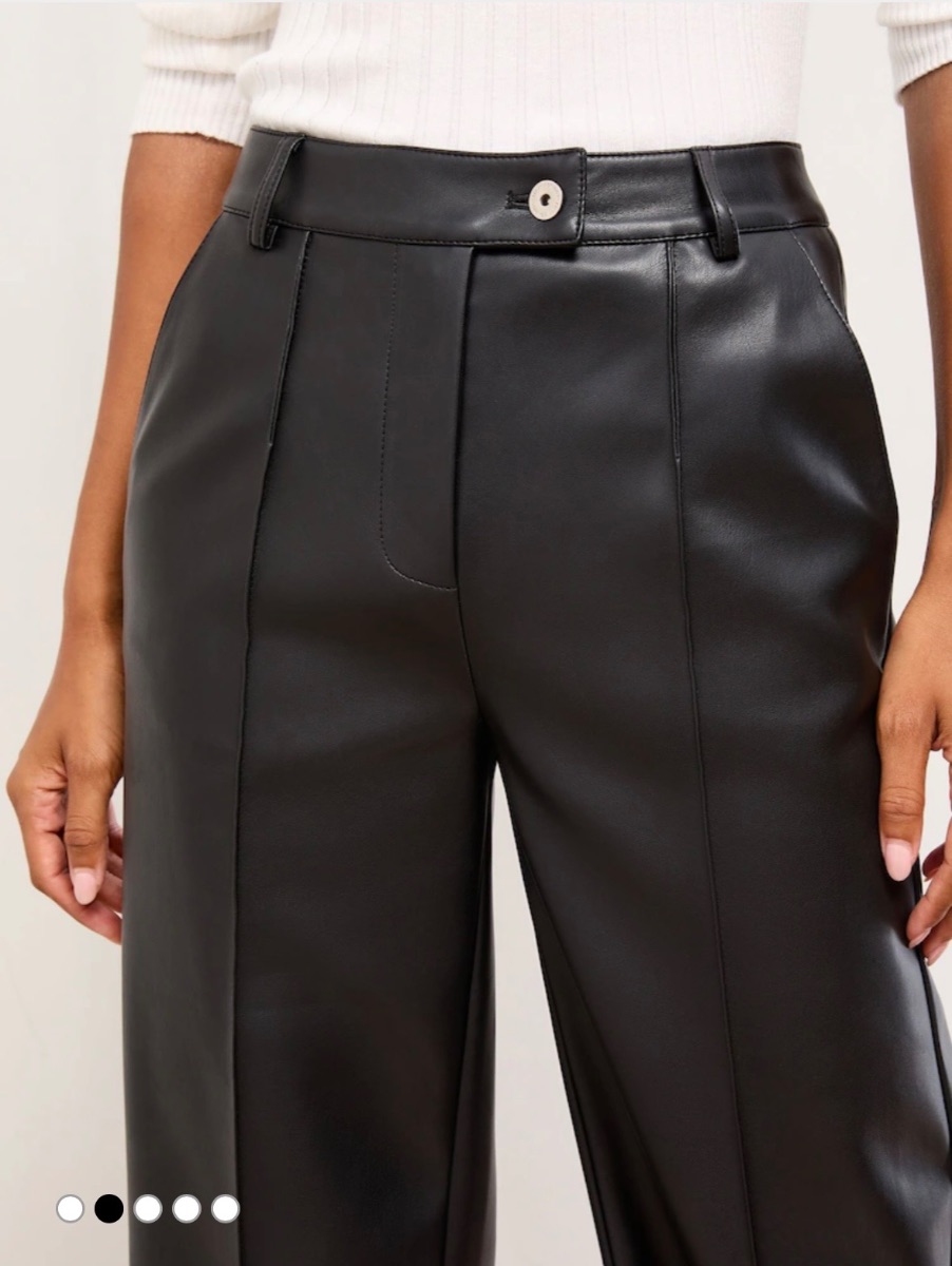 Lipsy Faux Leather Trousers photo 2