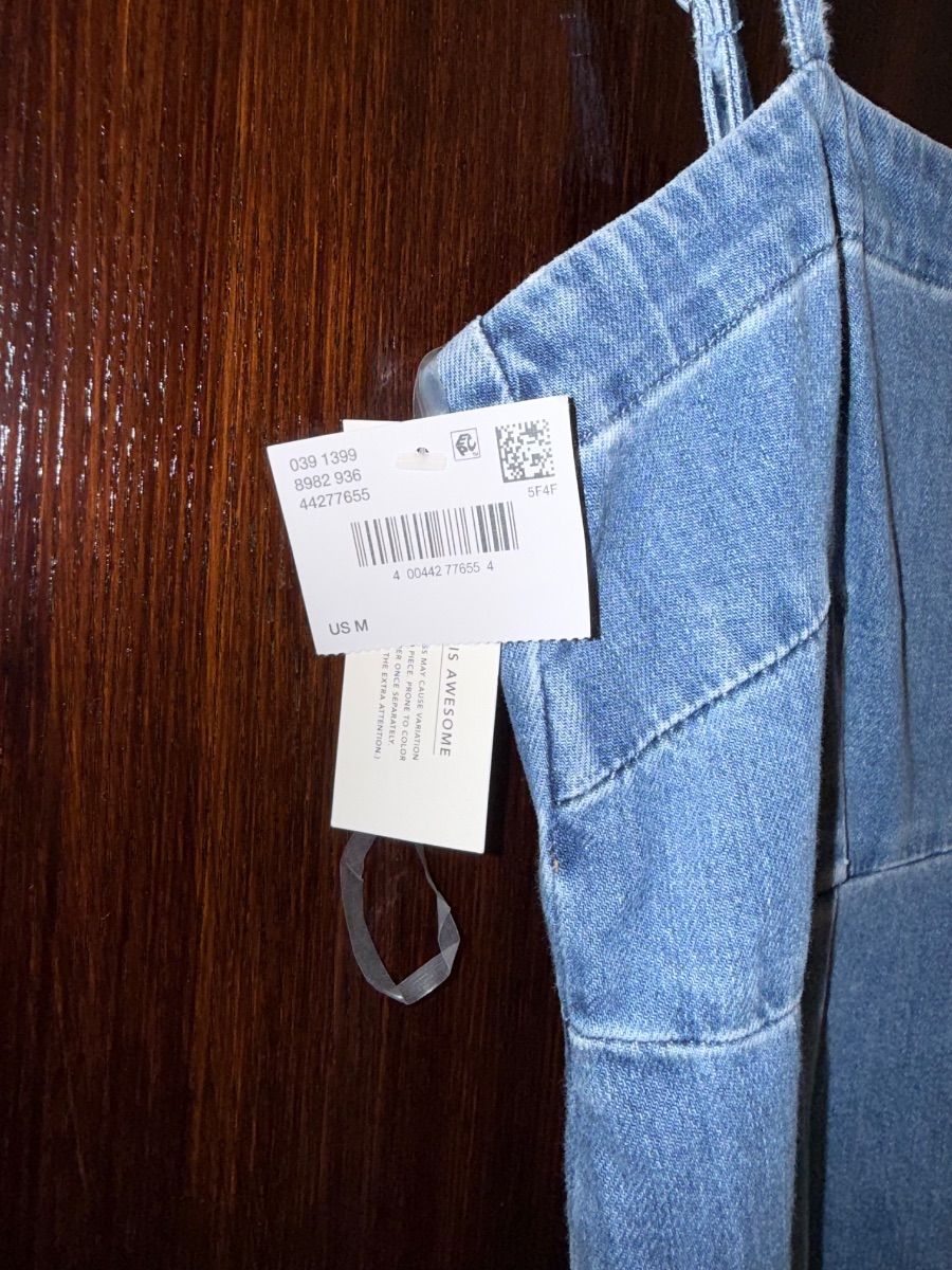American Eagle Denim midi dress photo 2