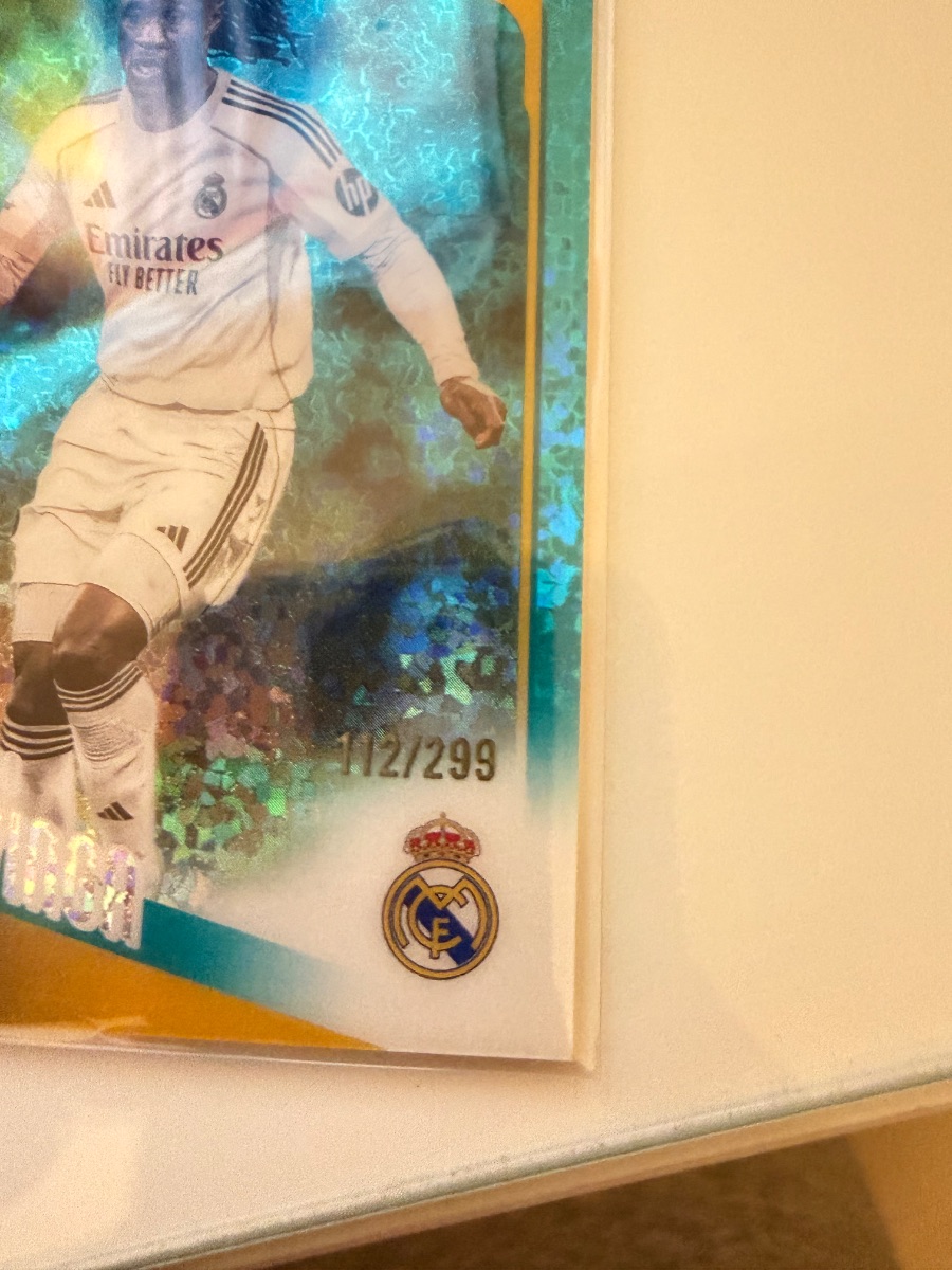 Topps Eduardo Camavinga card numbered 112/299 photo 3