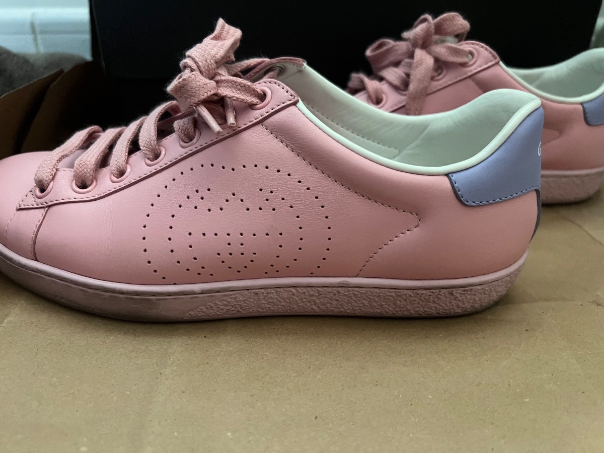 Gucci Ace Leather Sneakers photo 2