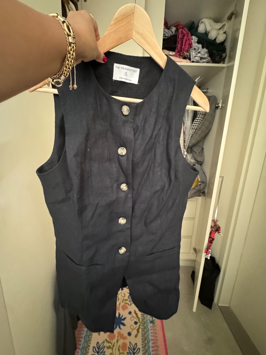 Primark 100% Linen Vest with tags photo 2