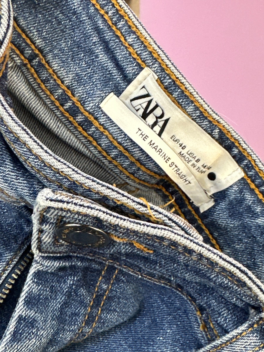 Zara blue jeans photo 3