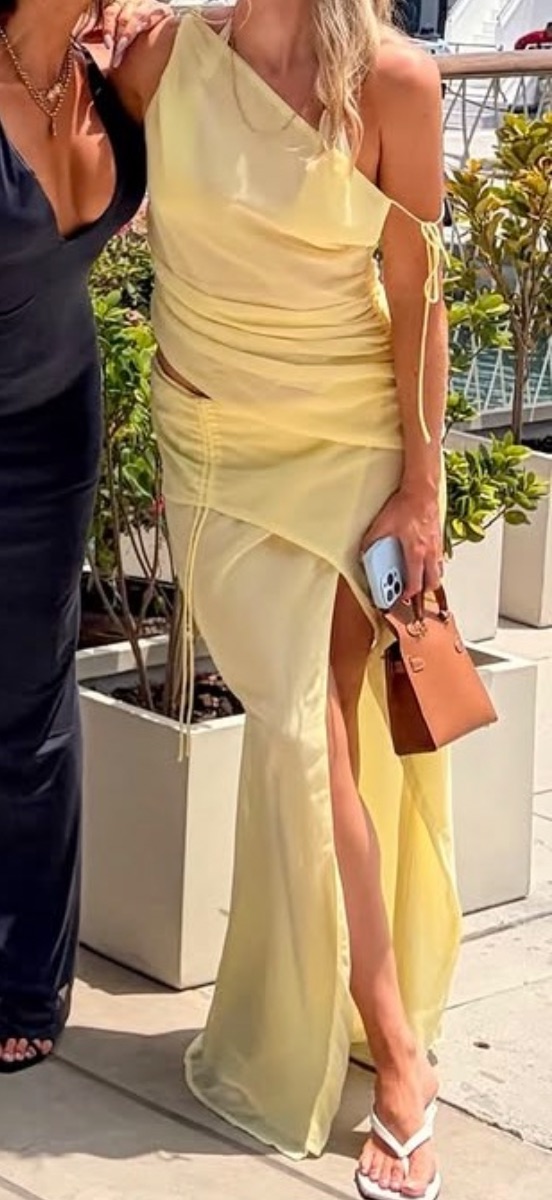 Pretty Little Thing Yellow Coord photo 2
