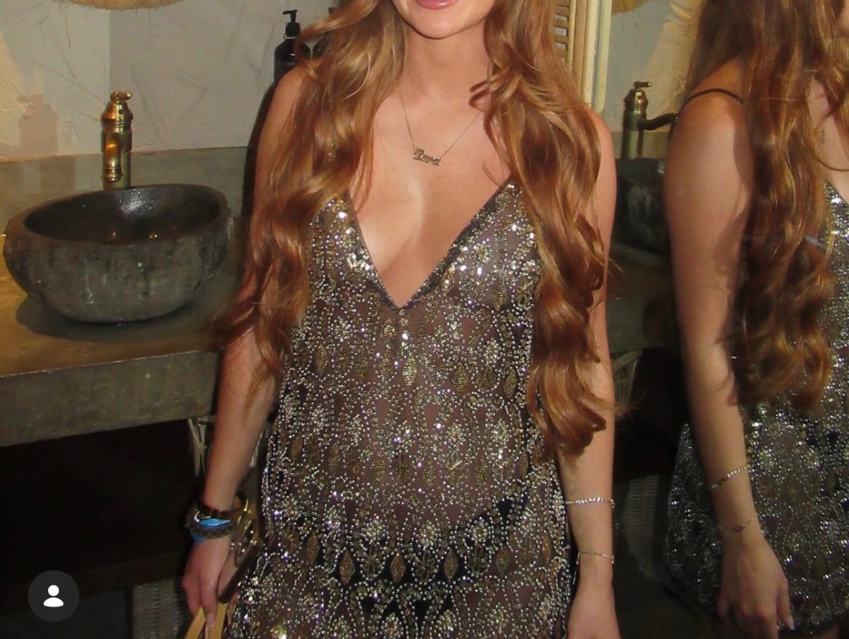 Shein Sparkle dress