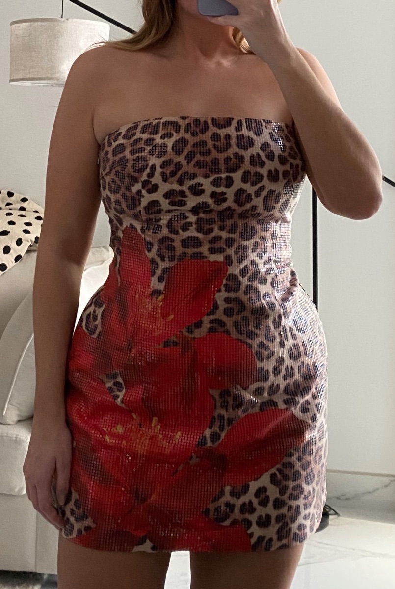 Runaway the Label Runaway Leopard Mini Dress photo 2