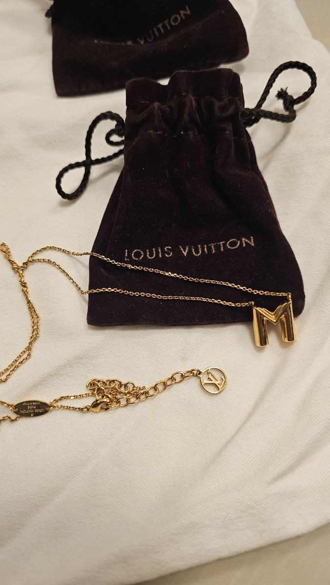 Louis Vuitton LV & Me Letter M Necklace
