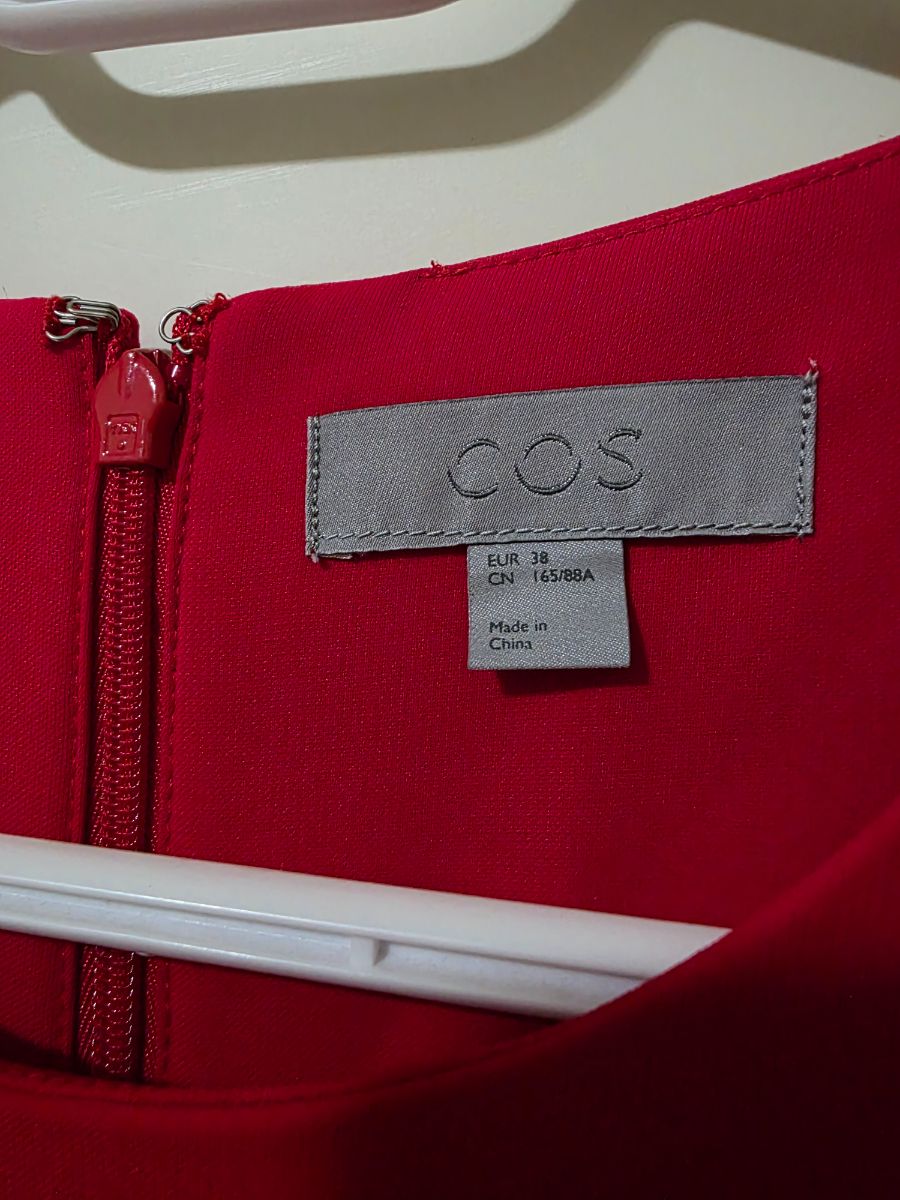 COS Bright Red Dress photo 2